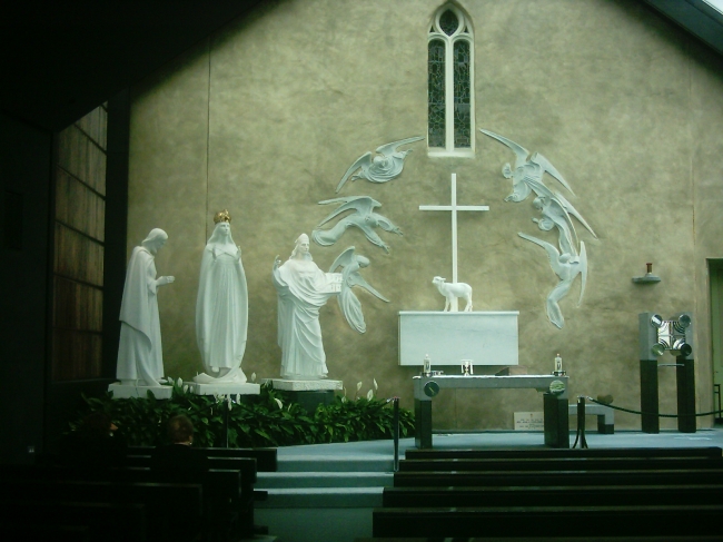 our lady of knock shrine, saint kevin of gloucester