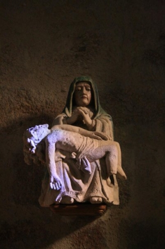 Pieta, le Poiré sur Vie, Michel-Ange, ALine de La Roche Saint-André
