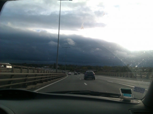 Edith de Cornulier-Lucinière, androgynie, voiture, route, autoroute