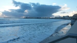 La grande marée aux Sables d’Olonne