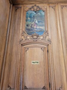 Toilettes, hôtel particulier, avenue Velasquez