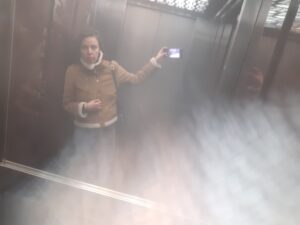 Echafaud dans l’ascenseur