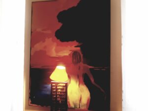 Une femme de dos