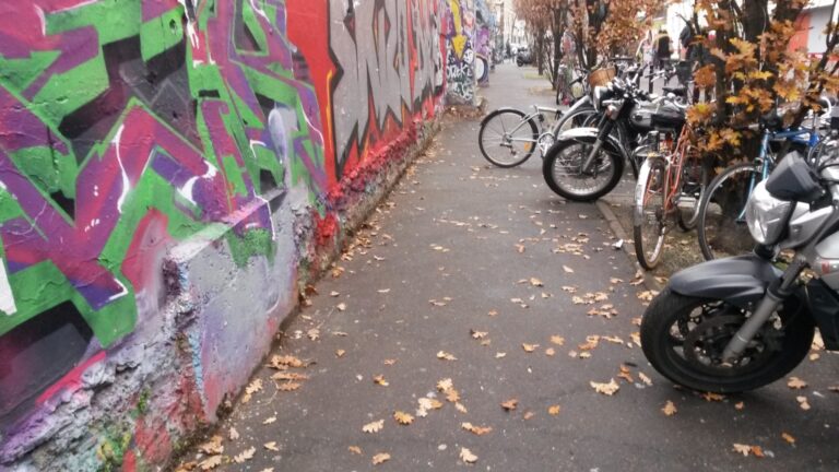 Aux portes graffitées du Salon de Montreuil
