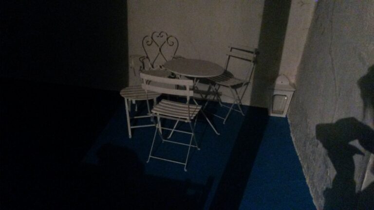 Patio de nuit