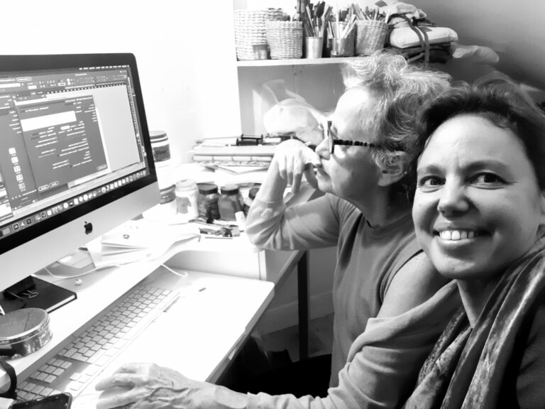 Le numéro XXI de Quirvane sous le clavier d’Anne