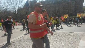 La manif contre la loi Macron