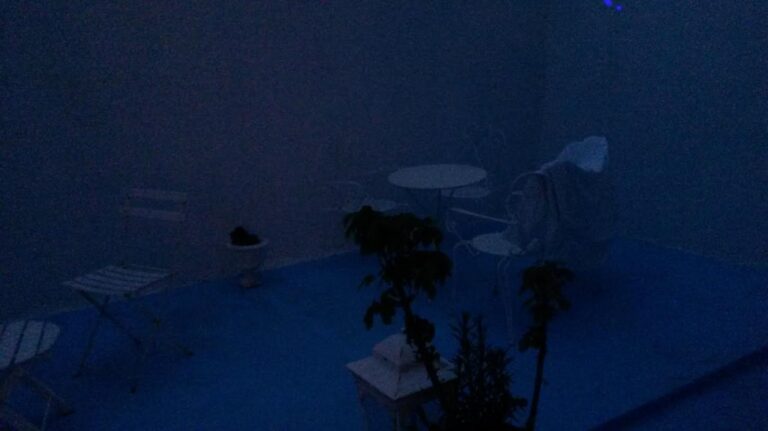 Le bleu des nuits tombantes