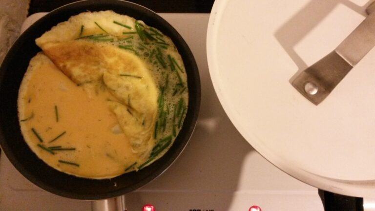 Omelette aux herbes