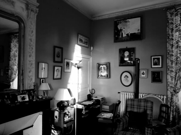 Détail du grand salon