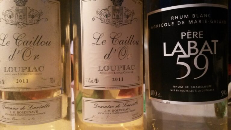 Nectars de Lavialle et du Père Labat, Bordelais et Marie-Galante