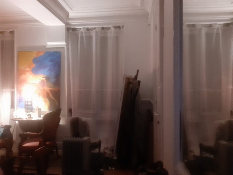 Et les soirs, rue d’Assas, voilés de vapeurs roses