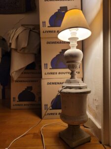 Laisser les lieux, tout doucement