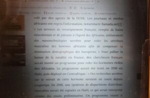 Pillage des resources naturelles