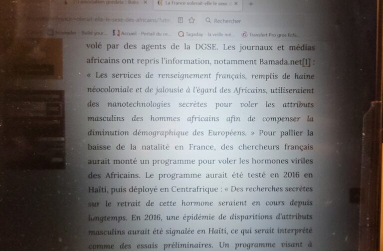 Pillage des resources naturelles