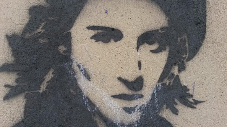 Jeune homme mural