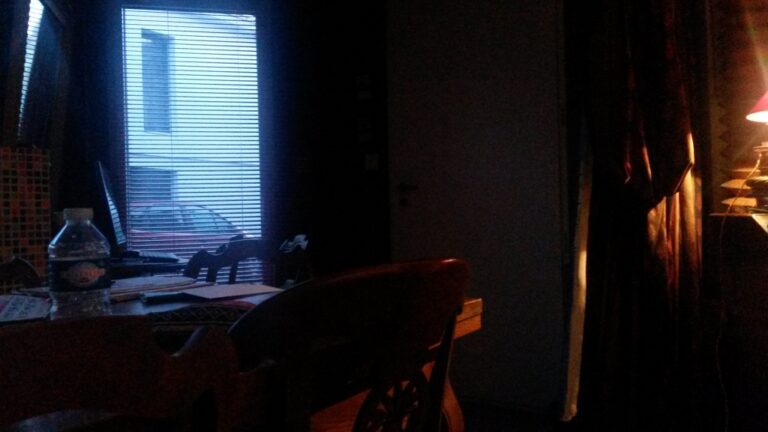 Le soir tombe