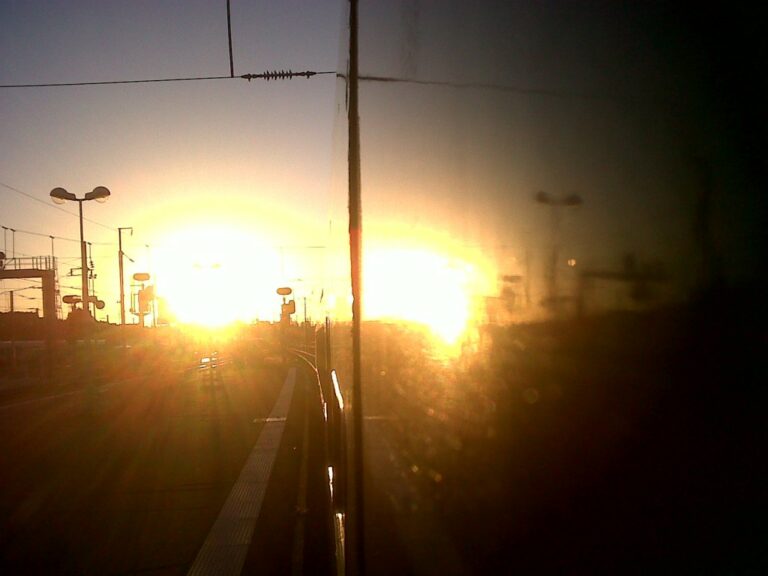 Train jaune