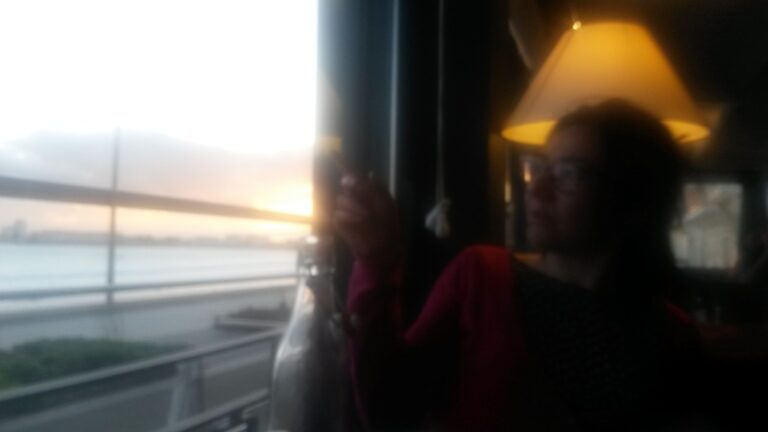 Laure à la mer
