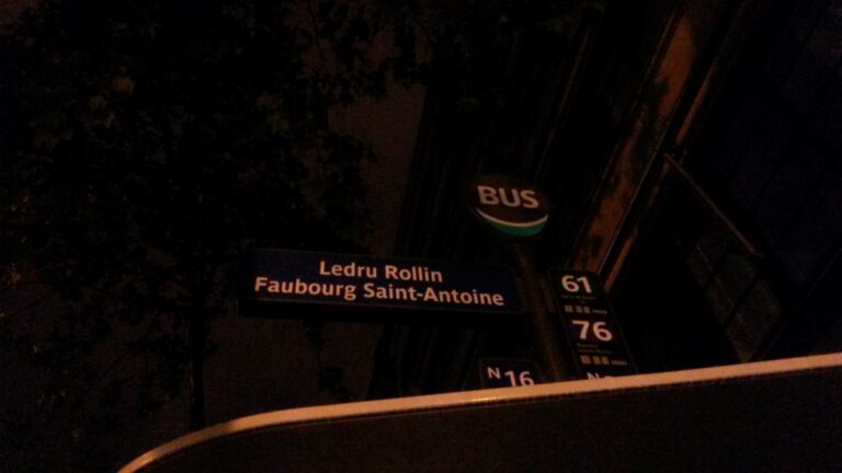 Arrêt de bus